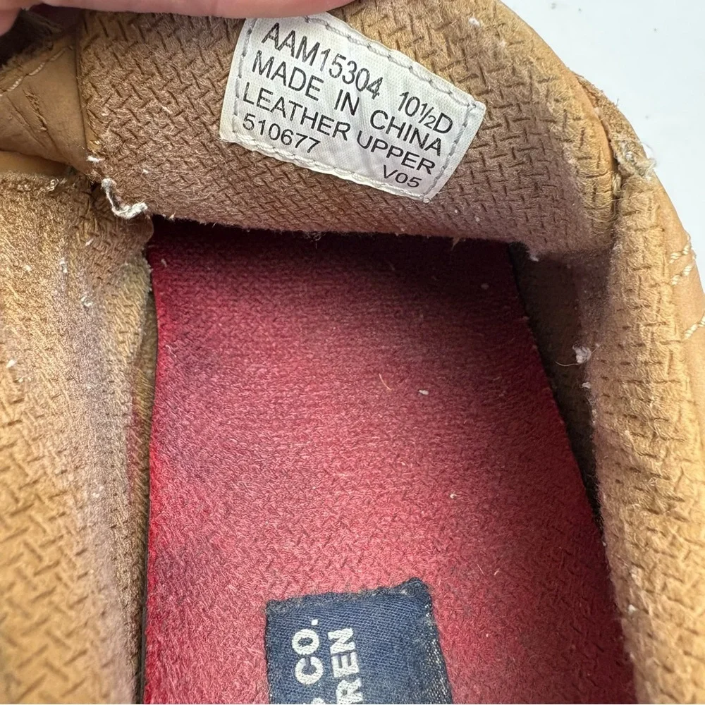 Polo Ralph Lauren Tan Loafers with Moccasin Stitching Men’s size 10.5 D Leather - Picture 13 of 13